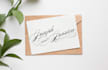 design sophisticated bride and groom name