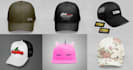 do customize cap hat design with mockup in 24 hours