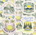create vintage outdoor illustrations for your t shirt brand