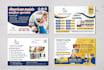 design professional cleaning service flyers, brochures, and postcards in 10hrs