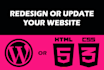 design and build a responsive wordpress website