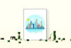 create flat, vector illustrations