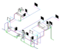 provide plumbing design by revit and autocad