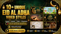 create best eid al adha greeting video
