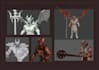 create a high poly and low poly 3d model for games and movie