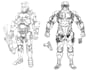 draw character concepts in a realistic style