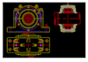 draw cad dwg 2d mechanical product drawing