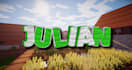 make a minecraft 3d text out of individual items
