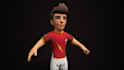 stylized 3d game character modeling, rigging, animation