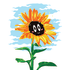 create cute character designs from veggies, fruit and flower