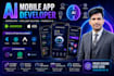 create custom ai mobile apps for android and ios