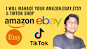 manage your amazon, ebay, or tiktok shop store monthly