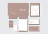 design business card, letterhead, and stationery items
