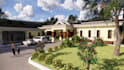 create the architecture design 2d, 3d and render in sketchup
