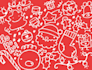 do a cute doodle pattern