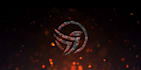 do cinematic fire burning flame intro logo animation