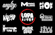 do dj , music logo