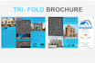 pamphlet or  brochure design template printable bifold, trifold in 24 hours