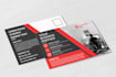 design awesome print ready postcard or newspaper ad