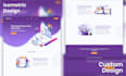 design photoshop and figma website templates