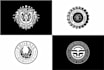 design awesome emblem or stamp logo