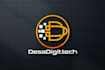 do creative 3d tech logo design for your business and company