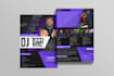 design press kit, press release, music sheet, dj, artist, influencer media kit