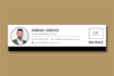design email signature, email footer
