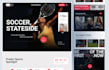 design responsive uxui website and landing page