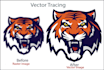 do vector tracing,redraw logo,art,image vector,tshirt design