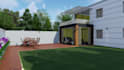 create 2d 3d landscape front backyard patio garden design architect site plan