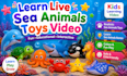 create fun kids learning videos with toys and animation