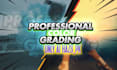 do professional video color grading and color correction
