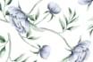create watercolor floral seamless patterns