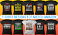 create awesome custom t shirt design and illustration