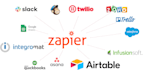 do zapier and integromat automation development workflows