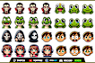 draw emotes , sub badges , emojis for youtube twitch discord kick