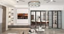 create an interior model design and make 3d rendering
