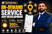 create on demand handyman service for ios and android mobile app development