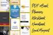 design a custom PDF, ebook, workbook, checklist, reports