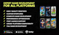 develop a 2d 3d unity mobile game for android and ios using unity