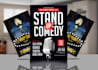 do comedy show, stand up comedy, comedy night flyers