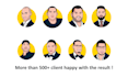 draw cartoon gaming, social media profile picture