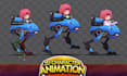 create professional animation for 2d game character