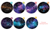 custom night sky star map important moment