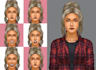 create a character facial expression sheet