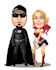 draw amazing  superhero caricature