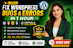 fix wordpress issues, fix wordpress errors, bugs, fix wordpress website