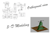 design 2d and 3d mechanical part in autocad