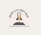 make elegant and stunning craft beer logo with new concept